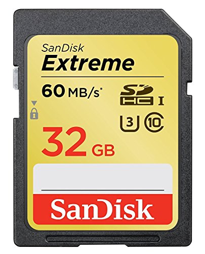 SanDisk – Extreme SDHC 32 GB UHS-I (Class 10)