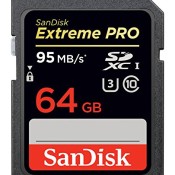 SanDisk Extreme Pro SDXC 64GB Class 10