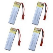 UDI RC U818A - 4 Power-Akkus, 3.7 V 600 mAh Li-Po