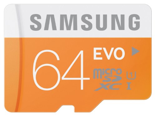 Samsung MicroSDXC 64 GB EVO UHS-I Grade 1 (Class 10), mit SD Adapter