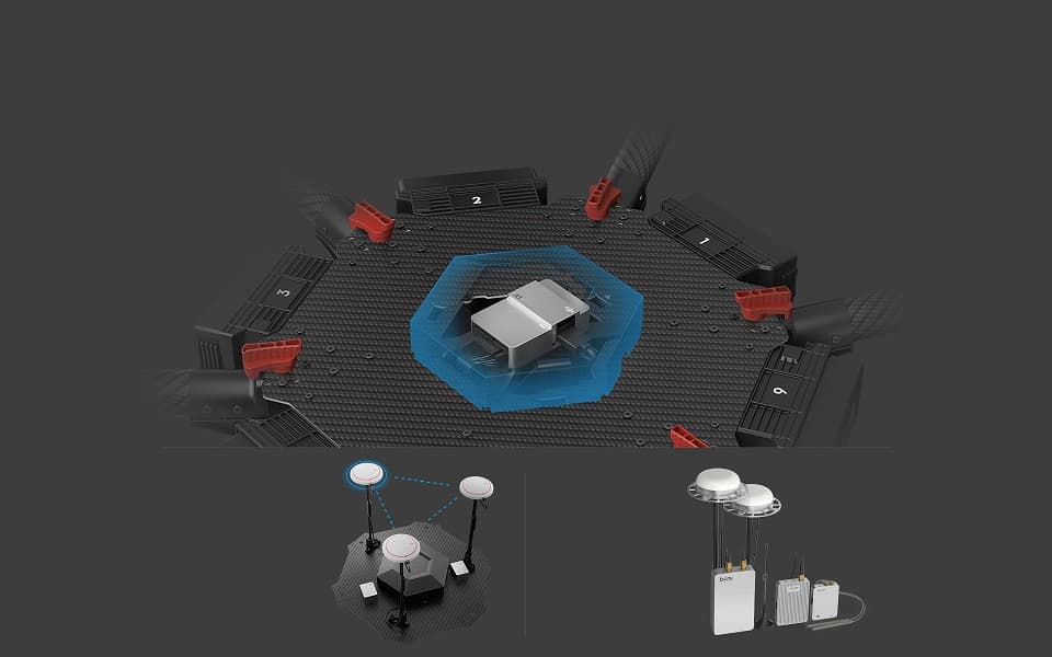 dji matrice 600 a3 pro d rtk gnss