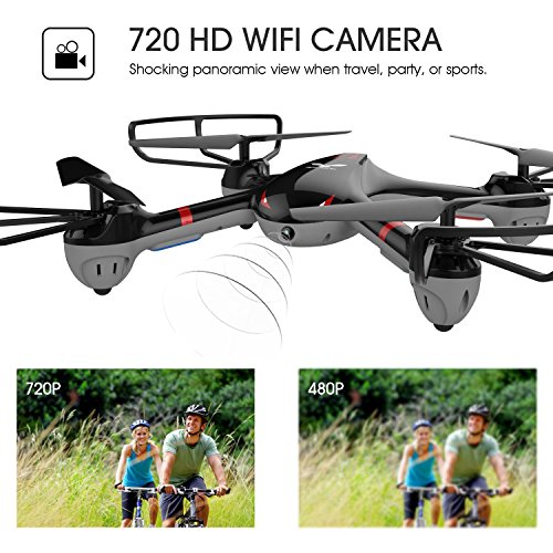 Drocon X708W Quadrocopter mit hd kamera