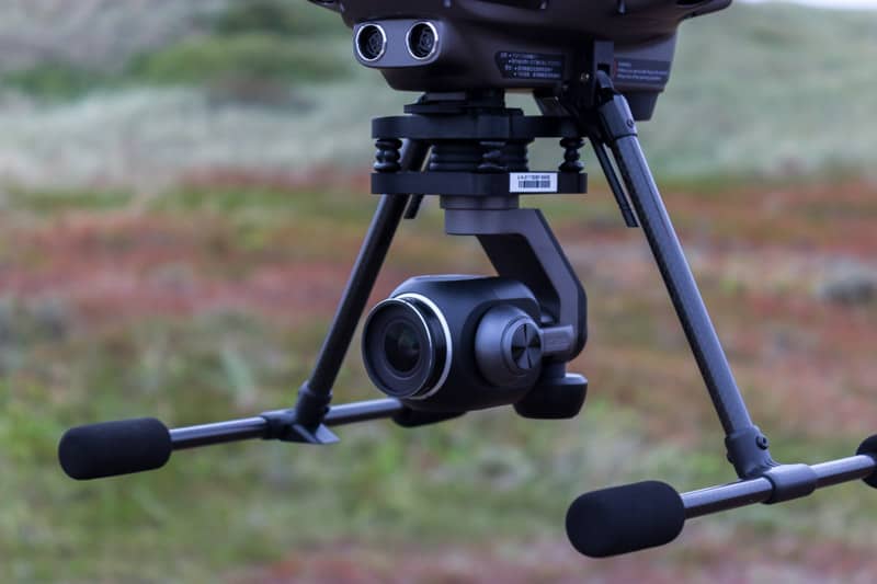 Gimbal und Kamera: Hier beim Yuneec Typhoon H Plus Hexacopter