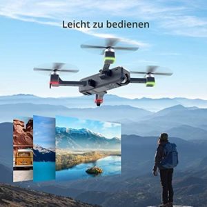 Holy Stone HS550 - farbige LEDs unterhalb der Rotoren