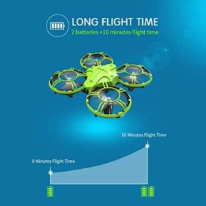 Eachine E016H - lange Flugzeit dank 2 Akkus