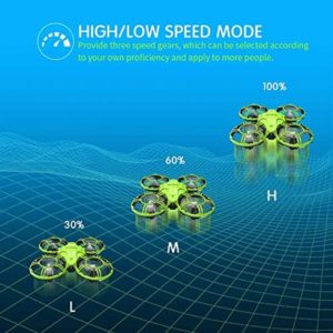 Eachine E016H - Drei unterschiedliche Geschwindigkeiten