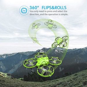 Eachine E016H - 360° Flips und Salti auf Knopfdruck.