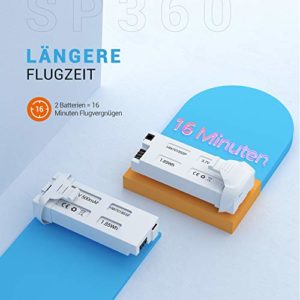 Snaptain SP360 Drohne mit 2 Akkus
