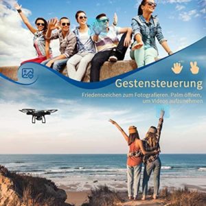 Gestensteuerung der Snaptain SP 650