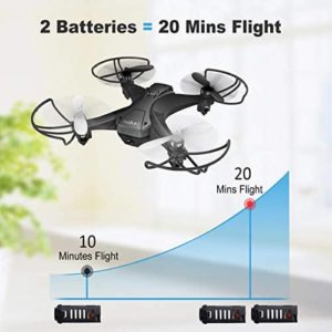 tech rc TR008W Predator  - Drohne mit 2 Akkus