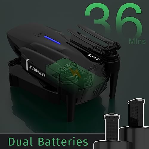 X-IMVNLEI X9 Drohne mit 2 Akkus