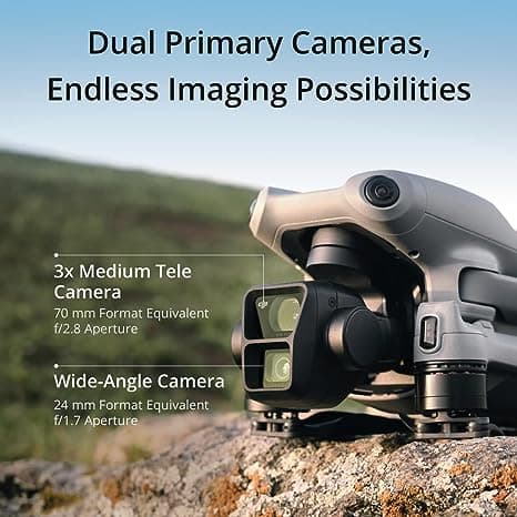 DJI AIr 3 Drohne mit 2 4K-Kameras