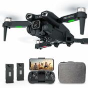 le idea IDEA12 PRO Drohne mit 2 Akkus, Controller & Drohnen-Case
