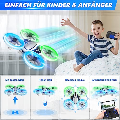 AVIALOGIC M2C Mini Drohne mit Kamera fur Kinder