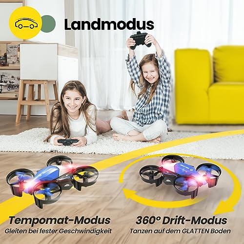 Holy Stone HS210F Rennmodus am Boden