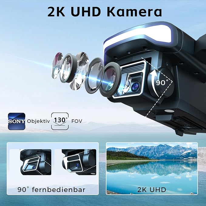 CHUBORY A77 Drohne mit Kamera