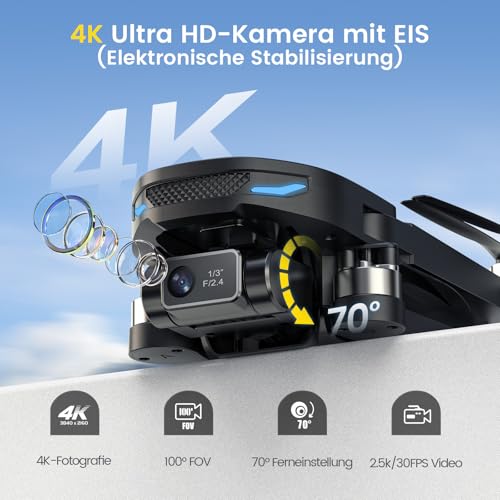 DEERC D65 Drohne mit Kamera