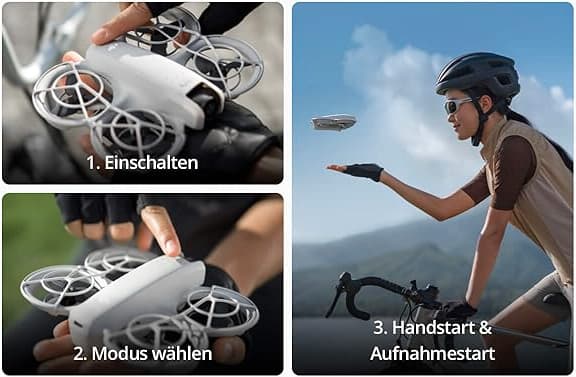 DJI Neo Bedienung per Modus-Taste
