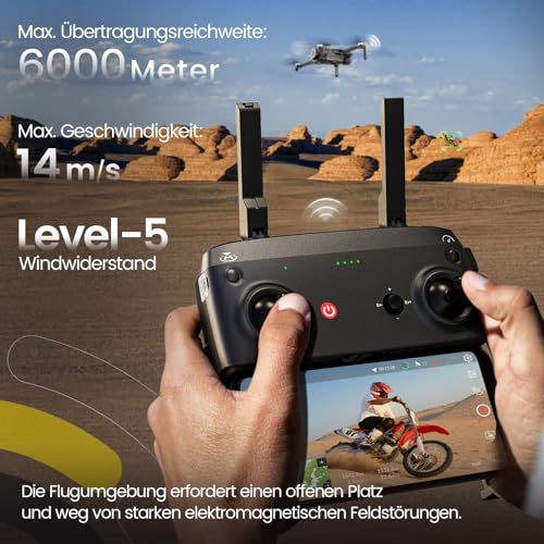 Holy Stone HS900 Reichweite und Windwiderstand